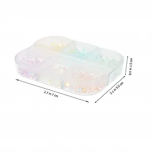 Прикраса для нігтів Смола Healeved Bunter Різнокольорові synthetic.ua - Фото 1