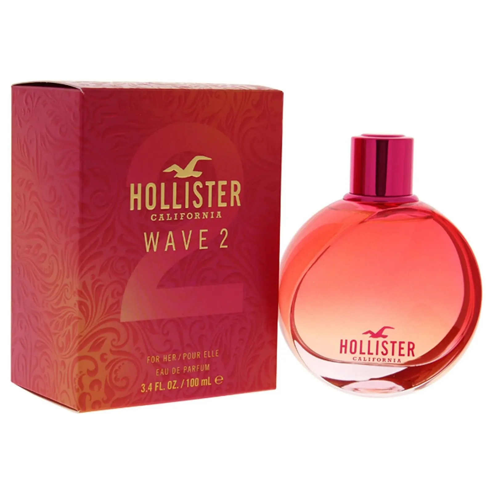 Парфюмированная вода Hollister Wave 2 для женщин, 100мл, фото №1