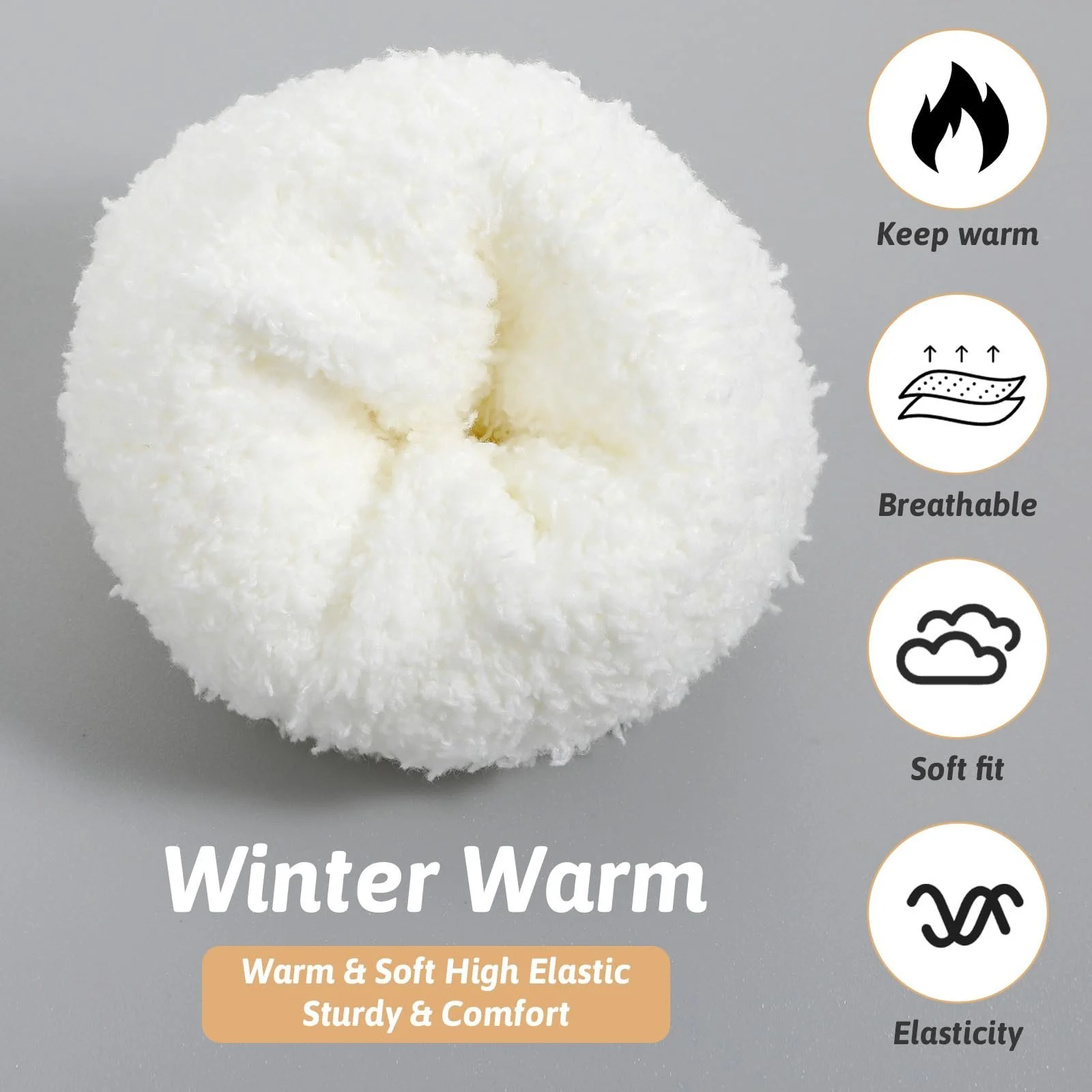 Шкарпетки Пухнасті Жіночі 5 пар, М'які (36-42), фото №3