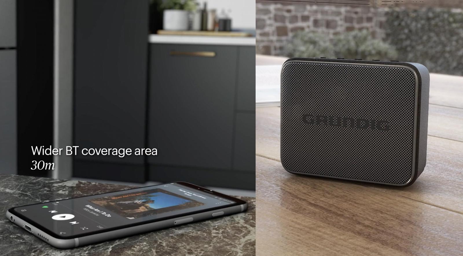 Динамик Grundig GBT Jam+ Bluetooth 3.5 Вт Черный, фото №3