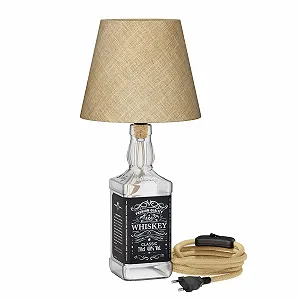 Настільна лампа ledscom.de Flako Hemp Cable E27 LED 7.1 Вт 963 лм без пляшки, бежева - Фото 1