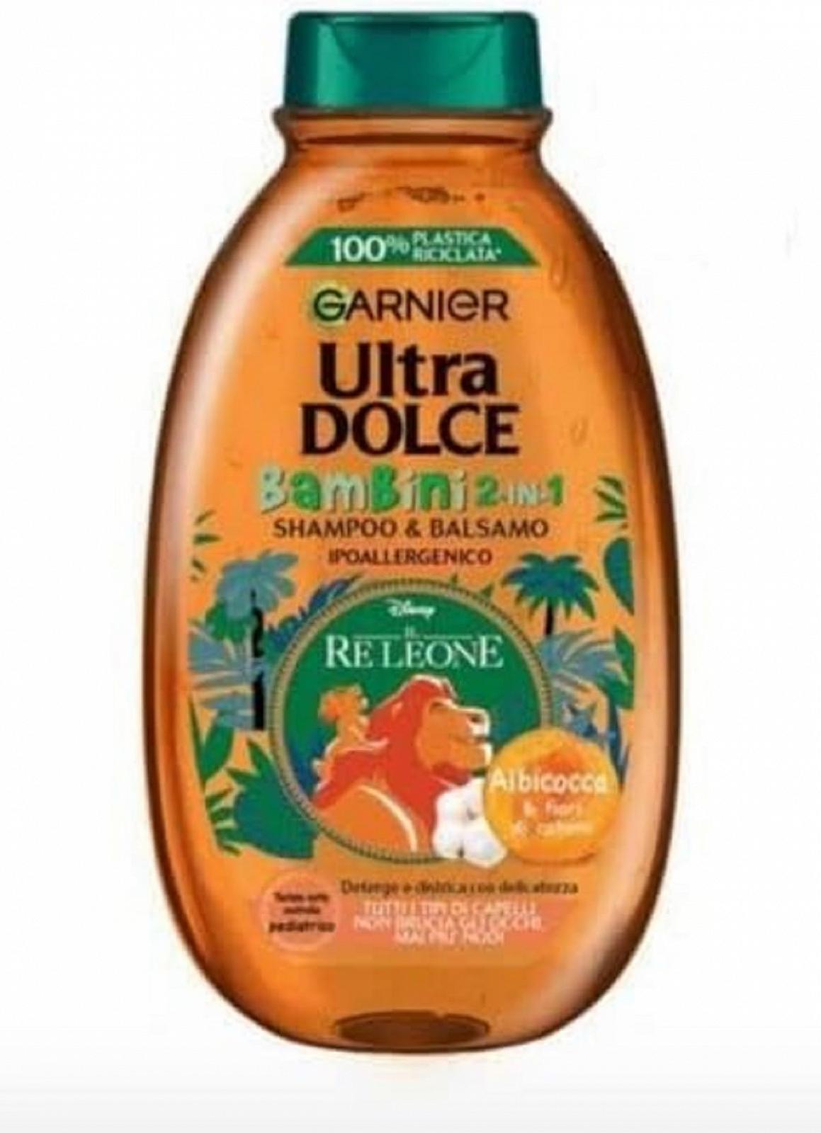 Шампунь Garnier Ultra Dolce Kids Абрикосовый 250 мл, фото №1