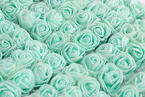 Букет роз из фоамирана Лентомания 20мм мятные ROSEFOM20MNT - Фото 1
