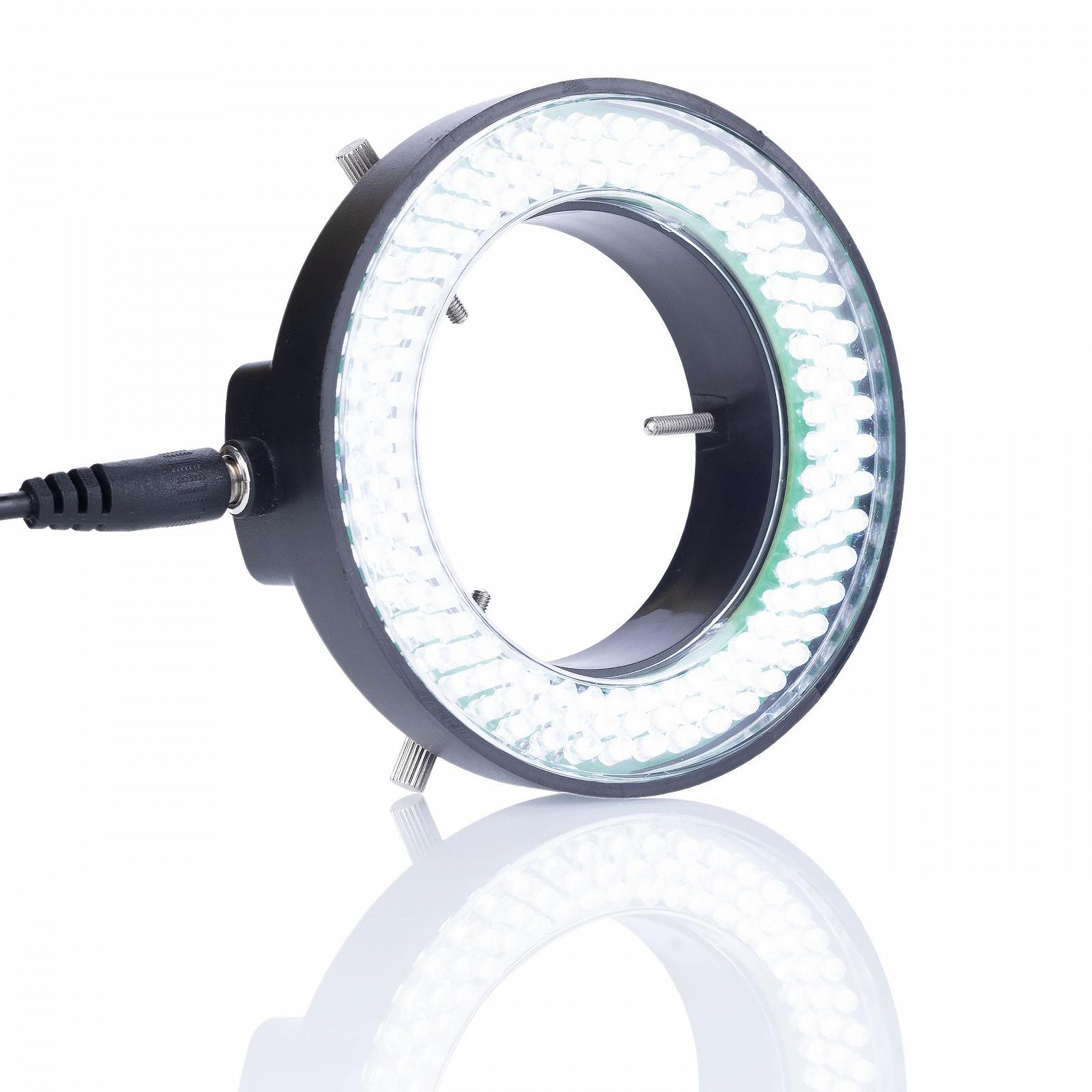 Подсветка для микроскопа LED Rosfix регулируемая, 144 светодиода, функция диммера, 60 мм внутри/95 мм снаружи, фото №7