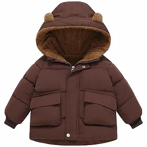 Куртка Amiyan для хлопчиків, тепла стьобана бавовняна - Фото 1