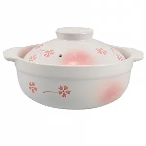 Японский глиняный горшок Donabe NOLITOY Терракотовый - Фото 1