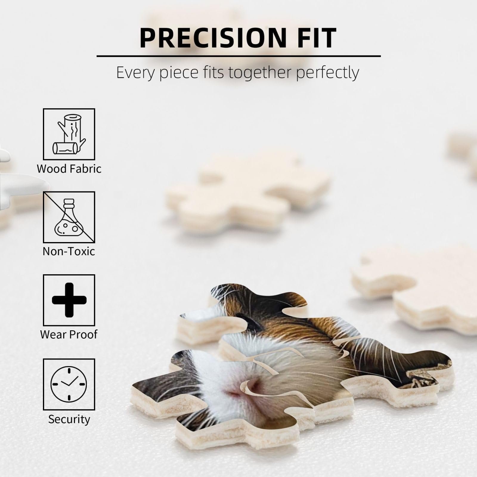 Пазл Guinea Pig 500 элементов 52 x 38 см с сумкой для хранения, фото №3