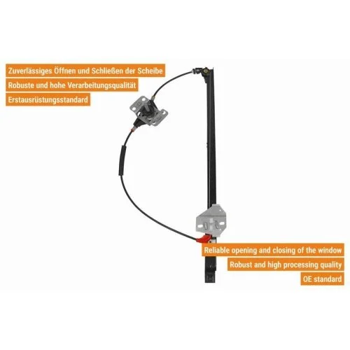 Склопідйомник VAICO Original VAICO Quality V10-6135 для SEAT SKODA VW VAG, фото №2