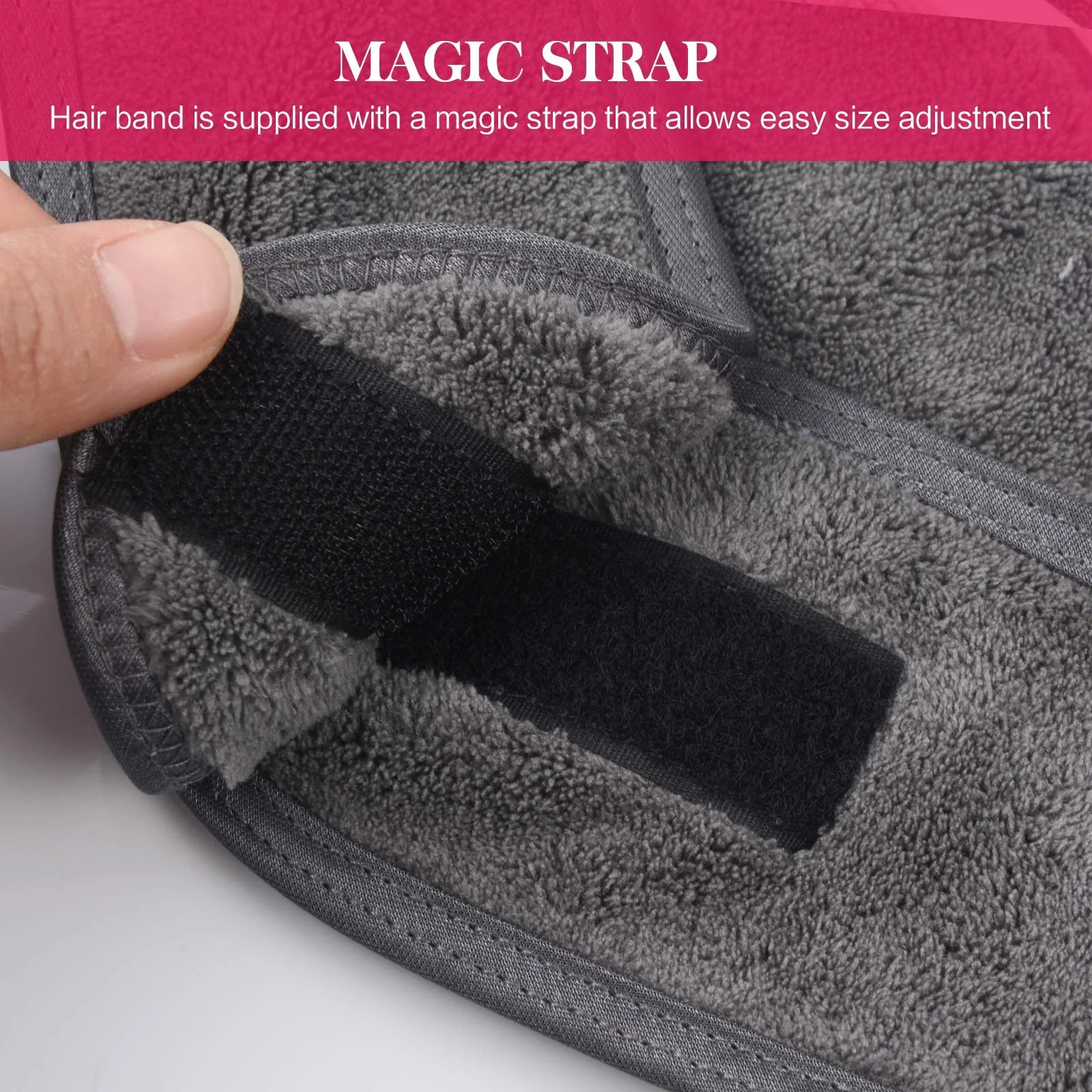 Пов'язка KinHwa Косметична Махрова, фото №7