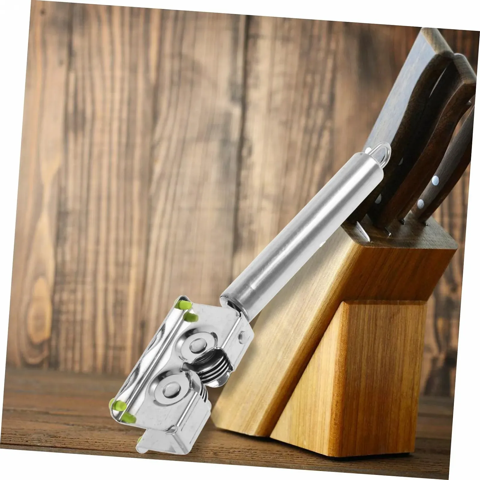 Набор точилок для ножей Veemoon (2 шт.) многофункциональный портативный из нержавеющей стали, фото №9