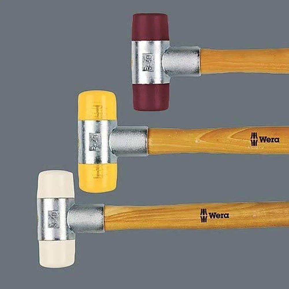 Мягкий молоток Wera 102 05000510001 2x265.0mm Серебристый, фото №3