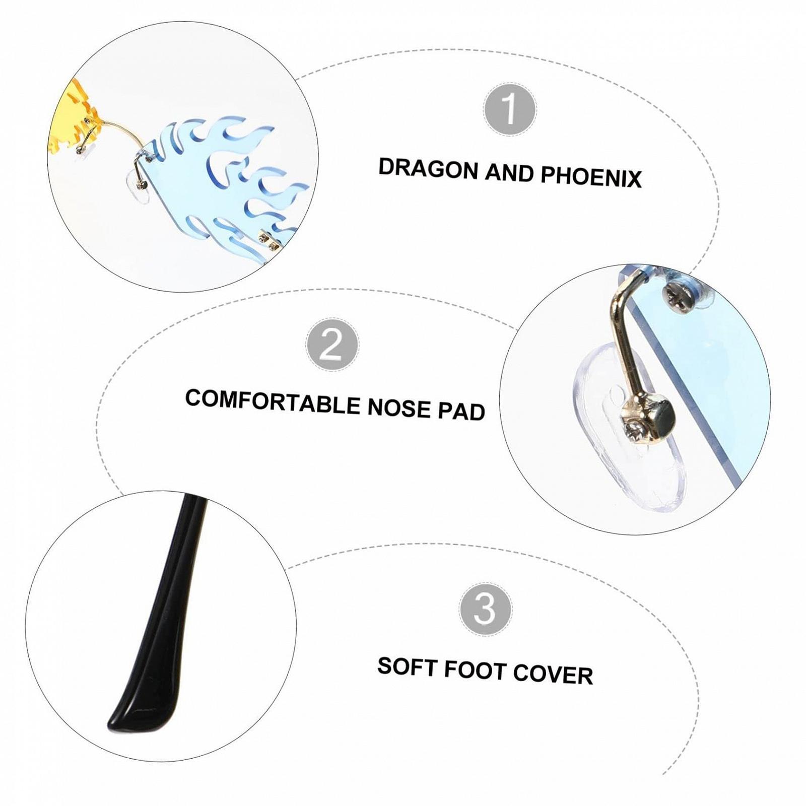 Сонцезахисні окуляри Без оправи PACKOVе, фото №6