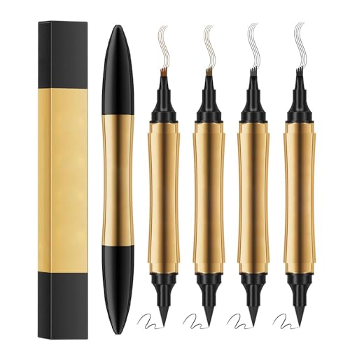 Карандаш для бровей 2 в 1 Magic 2024 3D Microblading с 4 зубцами с подводкой, двусторонний водостойкий (4 цвета), фото №1 Карандаш для бровей 2 в 1 Magic 2024 3D Microblading с 4 зубцами с подводкой, двусторонний водостойкий (4 цвета), фото №1