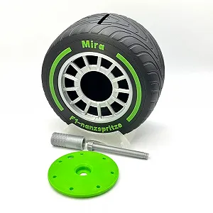 Копилка Formula 1 Intermediate Tyre Персонализированная synthetic.ua - Фото 1