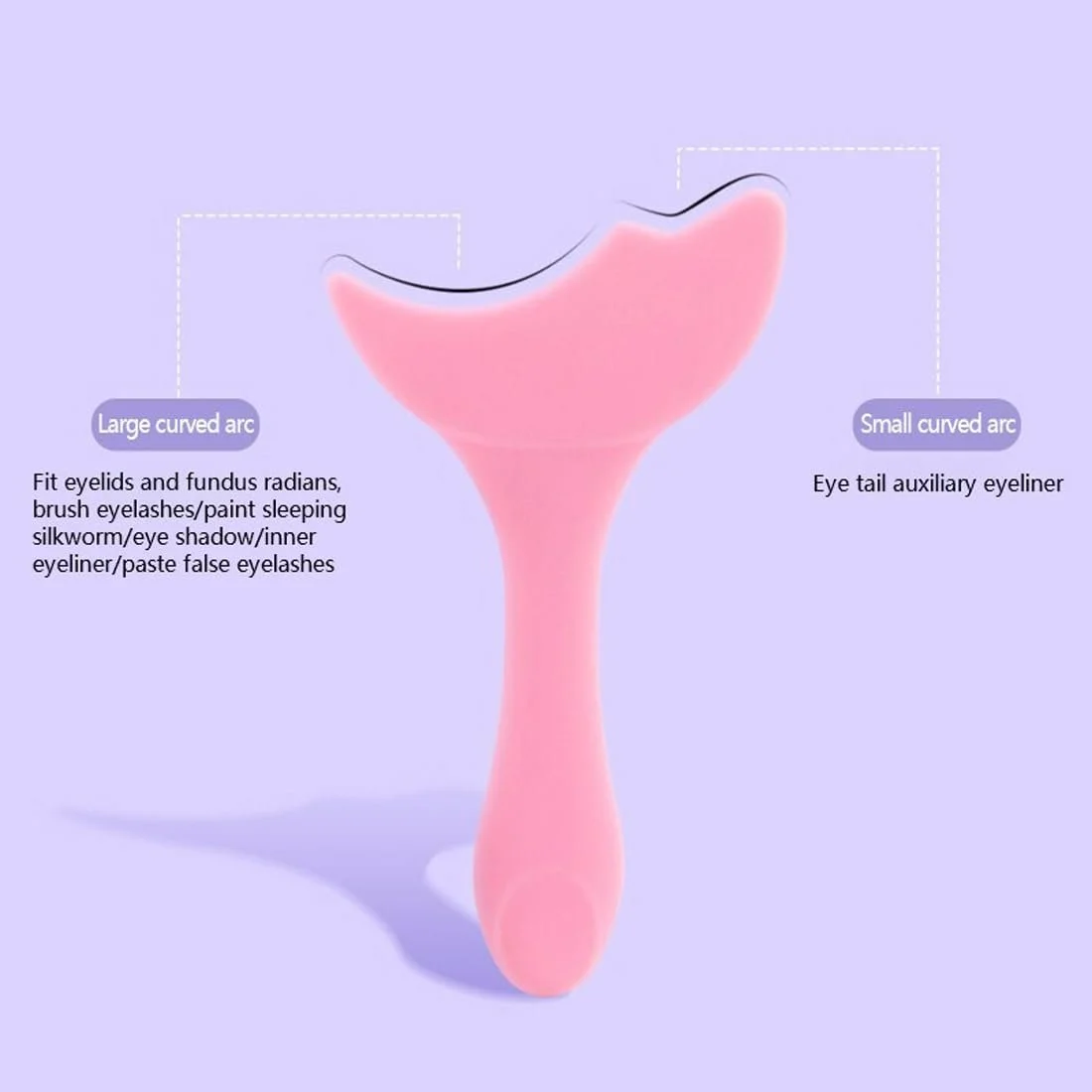 Трафарет для подводки DDKY Силиконовый многоразовый, фото №4