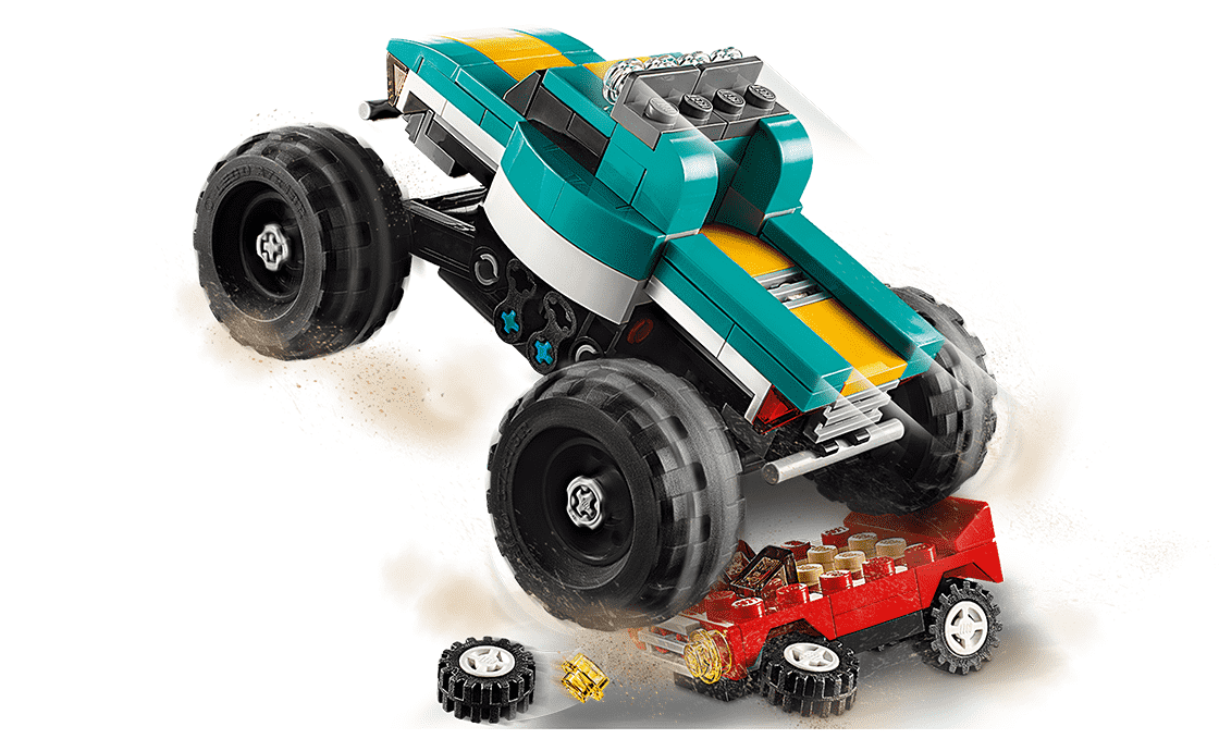 Конструктор LEGO Монстр-трак 163 деталей 31101, фото №5
