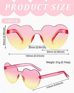 Солнцезащитные очки в форме сердца QLEUIFT, набор 10 пар цена на synthetic.ua - Фото 1 Солнцезащитные очки в форме сердца QLEUIFT, набор 10 пар synthetic.ua - Фото 1