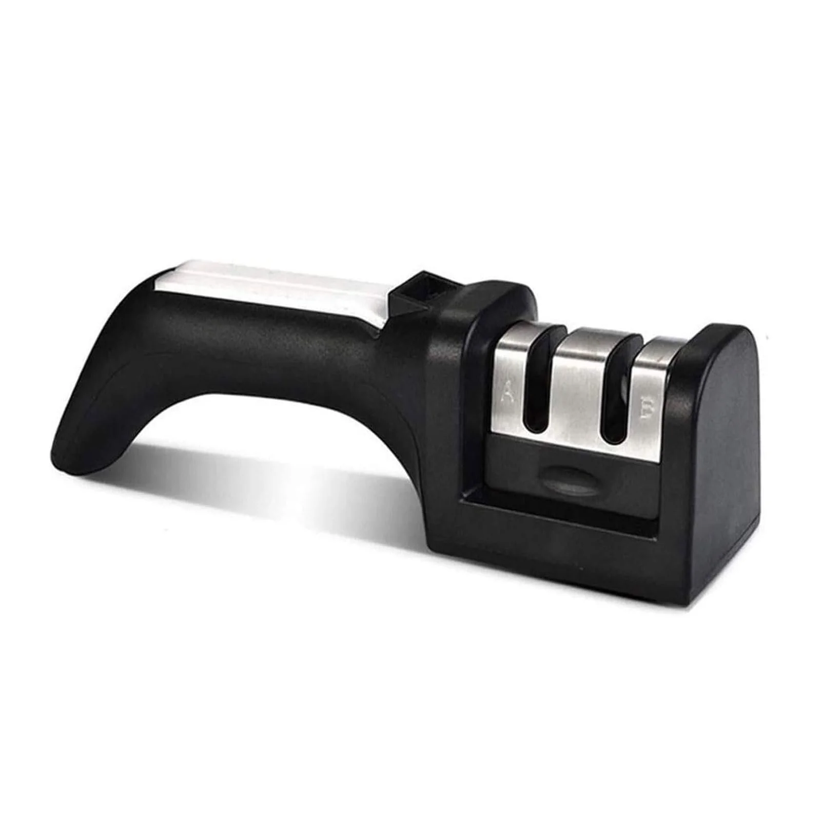 Точилка для ножів механічна esmen 2-ступінчаста подвійний слот, фото №1 Точилка для ножів механічна esmen 2-ступінчаста подвійний слот, фото №1