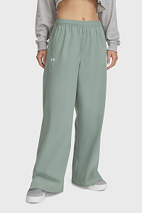 Штаны Under Armour Rival Wide Leg Pant S Зеленый - Фото 1