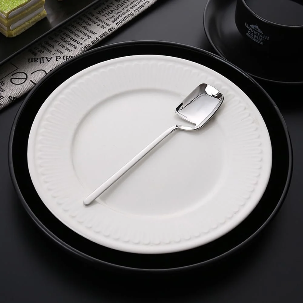 Набір з 5 срібних кавових ложок, фото №2