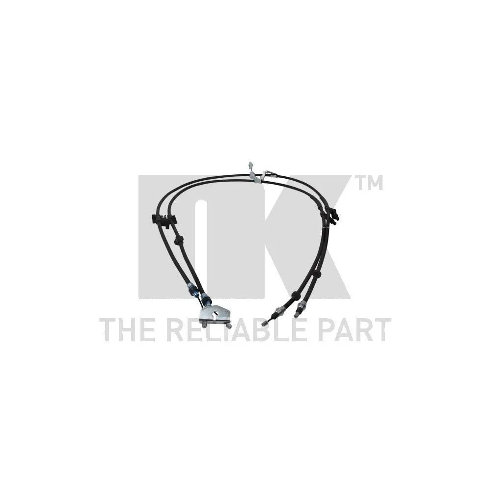 Трос стоянкового гальма NK 9025176 для FORD лівий правий, фото №1 Трос стоянкового гальма NK 9025176 для FORD лівий правий, фото №1