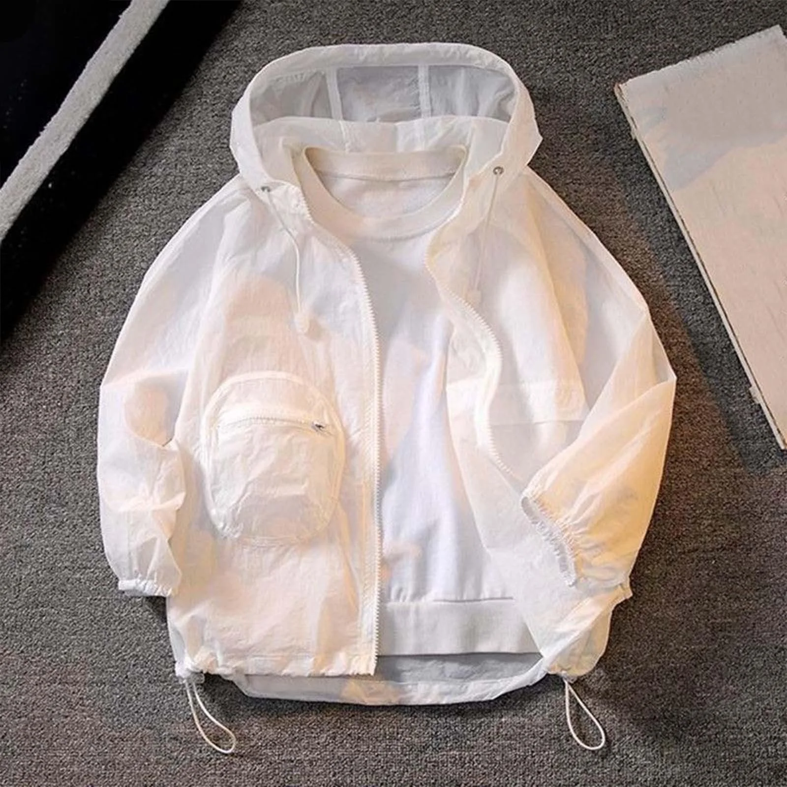 Легкая ветровка для мальчиков, дышащая, для активного отдыха на открытом воздухе, водоотталкивающая, удобная посадка, фото №2