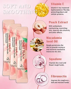 Набор мини-кремов для рук 30 шт, Маленькие подарки, Дорожные размеры, Увлажняющий крем для рук с ароматом для очень сухой кожи рук, Мини-подарки, Рождественские подарки для женщин и мужчин Персик synthetic.ua - Фото 1