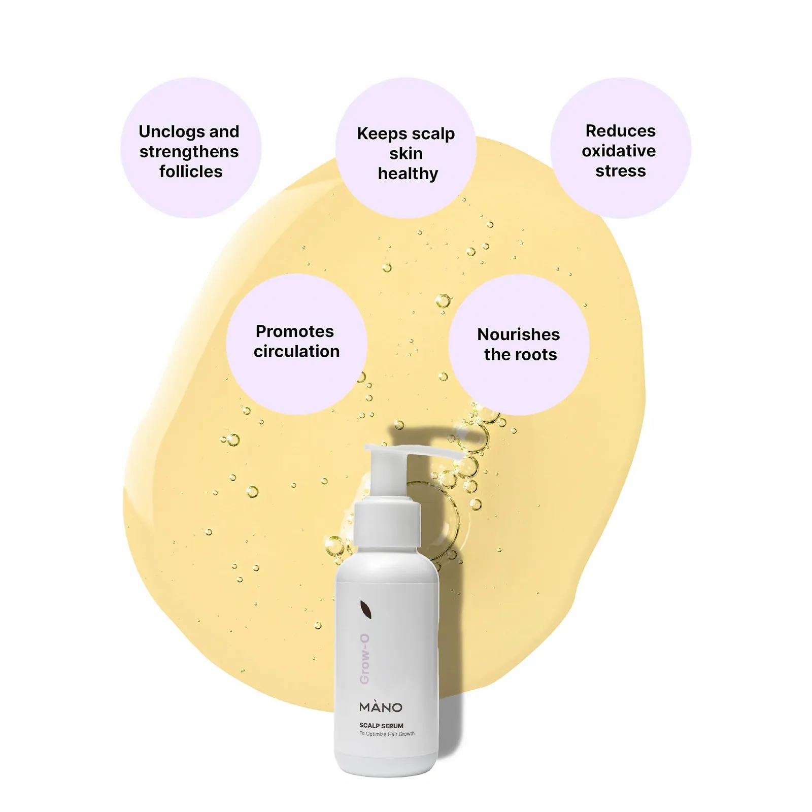 Сироватка MANO для шкіри голови для стимуляції росту волосся, фото №3 Сироватка MANO для шкіри голови для стимуляції росту волосся, фото №3