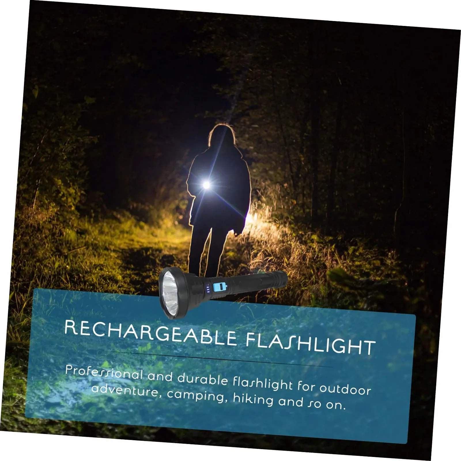 Ліхтар STOBOK Пошуковий Зовнішній Акумуляторний Кемпінговий USB LED, фото №8 Ліхтар STOBOK Пошуковий Зовнішній Акумуляторний Кемпінговий USB LED, фото №8