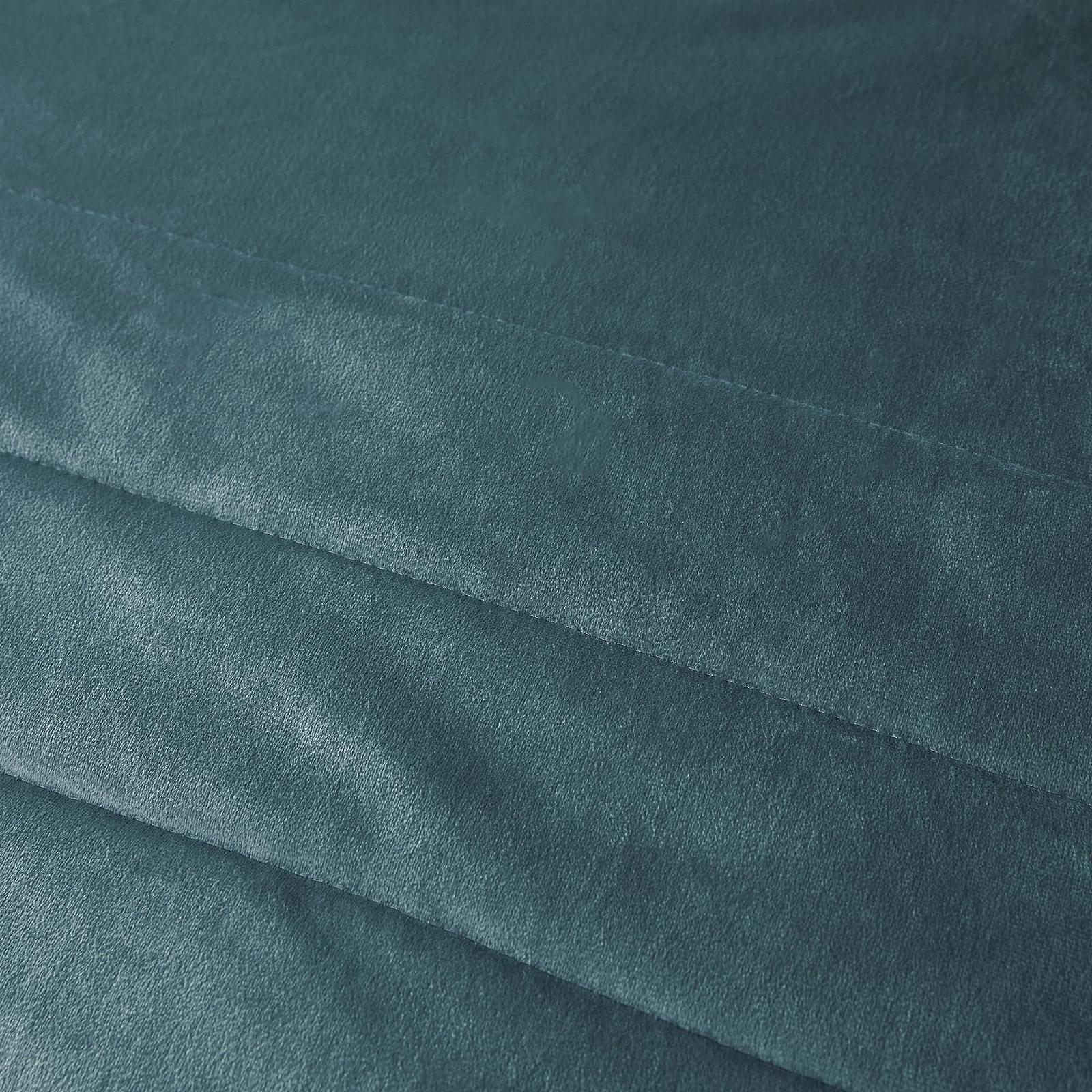 Покрывало Вельветовое Laurence Llewelyn-Bowen Бирюзовый, 220 см Д x 150 см Ш, фото №2 Покрывало Вельветовое Laurence Llewelyn-Bowen Бирюзовый, 220 см Д x 150 см Ш, фото №2