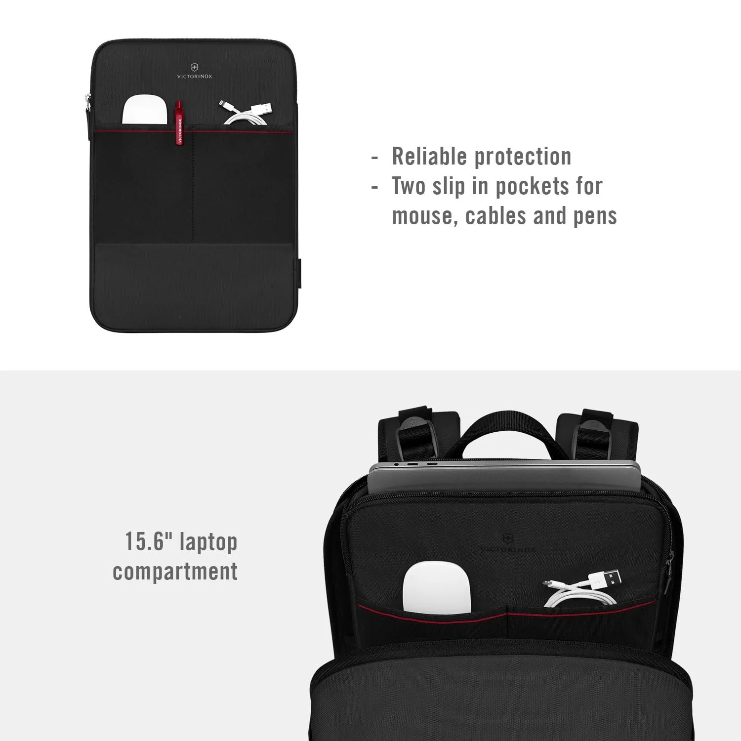 Рюкзак Victorinox Altmont Modern для ноутбука 15.6 дюйма Black, фото №5 Рюкзак Victorinox Altmont Modern для ноутбука 15.6 дюйма Black, фото №5