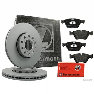 Тормозной диск ZIMMERMANN COAT Z 150.3424.20 передняя ось - Фото 1