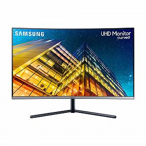 Монитор Samsung U32R590CWP UHD Curved 32 дюйма VA панель 4K UHD разрешение Время отклика 4 мс Частота обновления 60 Гц Flicker Free Режим защиты зрения - Фото 1