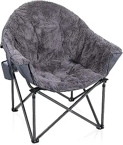 Купить Раскладное кресло для кемпинга ALPHA CAMP / до 168 кг / Серый - Фото 1 Раскладное кресло для кемпинга ALPHA CAMP / до 168 кг / Серый - Фото 1