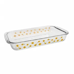 Деко Mobestech термостойкое стекло прямоугольное для духовки и микроволновой печи - Фото 1