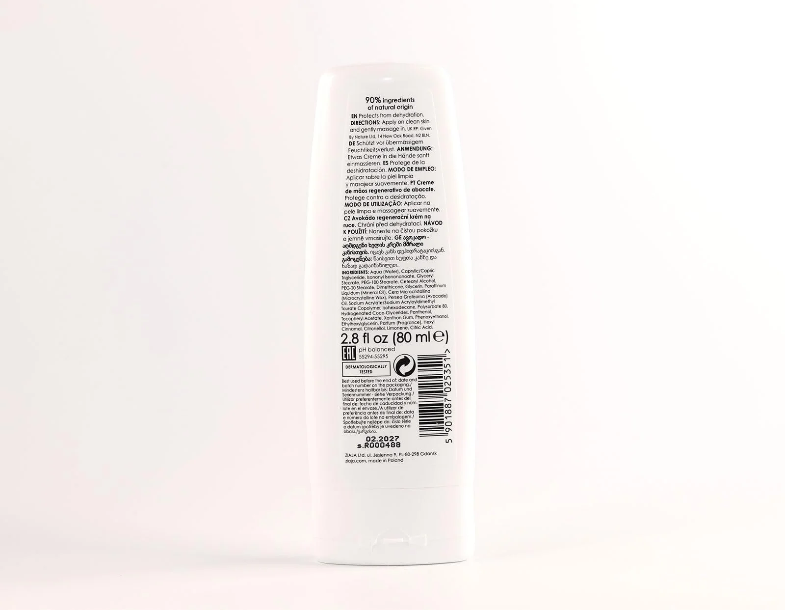 Крем для рук Aguacate 80 мл, фото №2