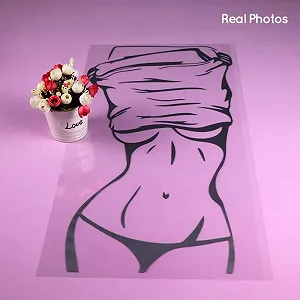 Наклейка на стіну Sexy Woman для спальні та салонів краси 43 x 92 см synthetic.ua - Фото 1