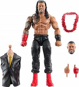 Фігурка Mattel WWE Elite Collection, Roman Reigns Set, SummerSlam з компонентами William Shelf для іншої фігурки, JCJ55, багатокольорова - Фото 1