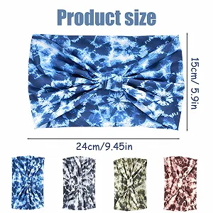 На голову Повязка Женская Ретро Богемный стиль Широкая synthetic.ua - Фото 1