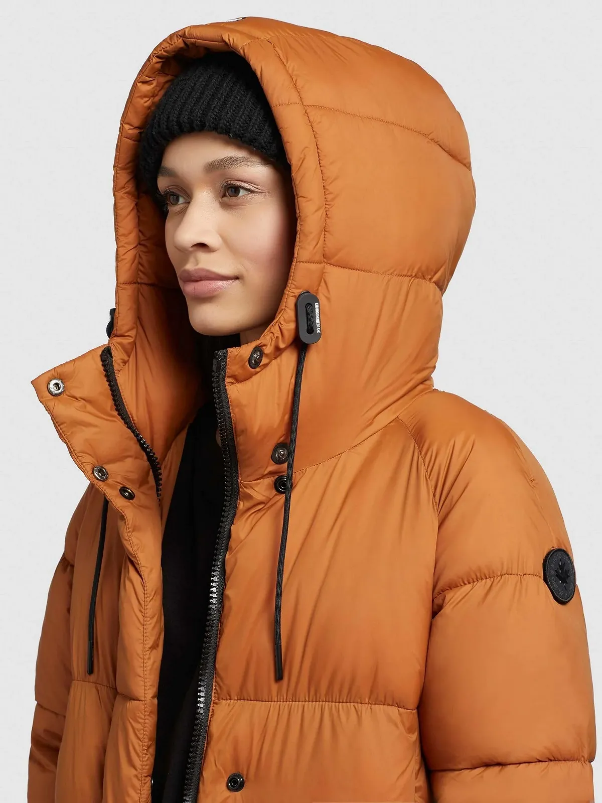 Зимнее пальто Khujo Giesa Женское Черный, фото №3 Зимнее пальто Khujo Giesa Женское Черный, фото №3