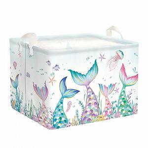 Корзина для игрушек Детская HUUMONSS Хвост Русалки для девочек Большая - Фото 1