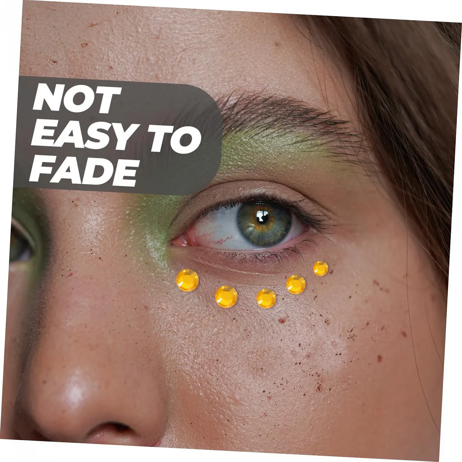 Стразы для ногтей minkissy 6 листов, самоклеящиеся стразы для лица, блестящие наклейки для DIY, хрустальные наклейки для рукоделия, фото №2