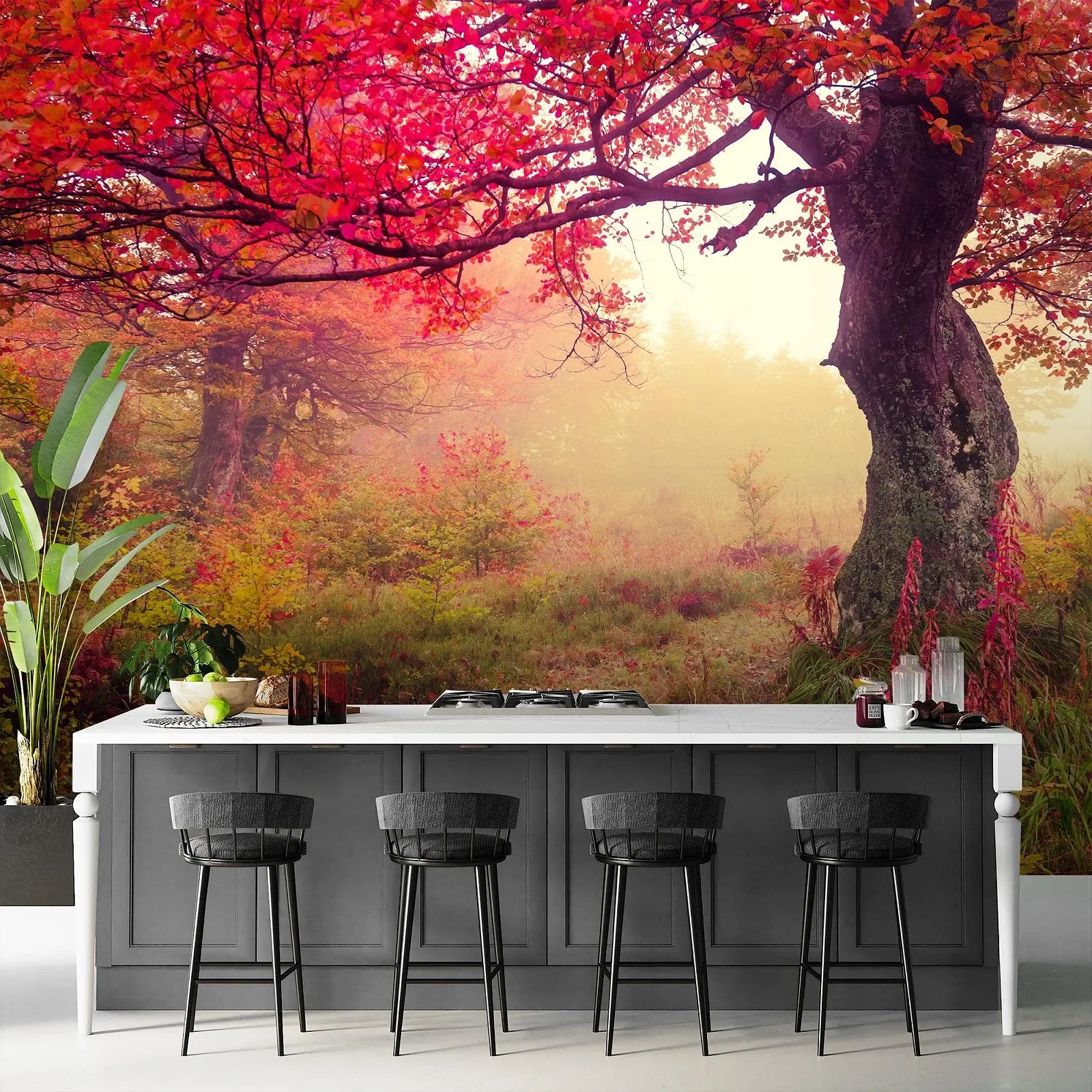 Фотошпалери 9079011a Autumn forest Флізелінові 352 x 250 см, фото №7