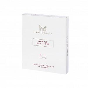 Пластырь для лица против морщин MANY BEAUTY Lotus, 12 шт synthetic.ua - Фото 1