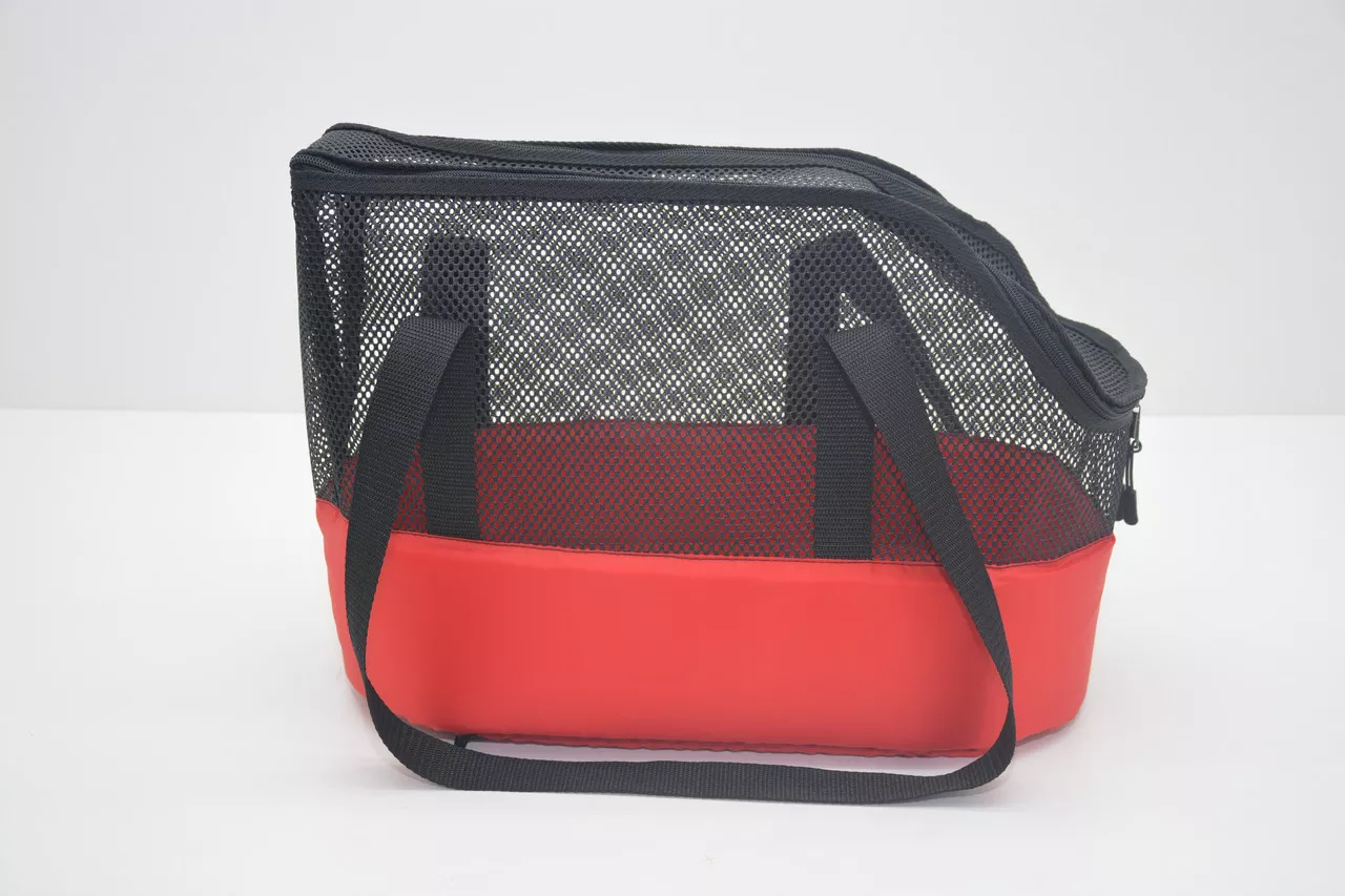 Сумка переноска для животных Лето красная  (М599), фото №2