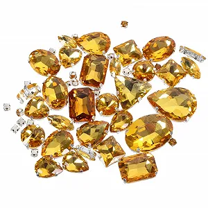 Стрази Пришивні STOBOK Каміння Краб Нерегулярні - Фото 1