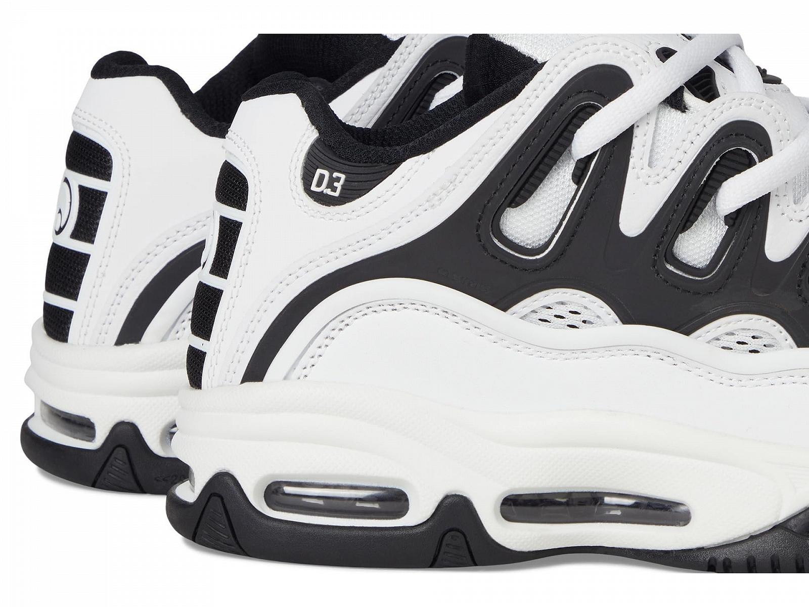 Кросівки Osiris D3 2001 Чорний/Білий/Сріблястий, фото №6