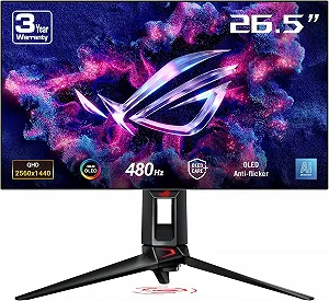 Купить Монитор 27" ASUS ROG PG27AQDP 2K OLED 480 Гц - Фото 1 Монитор 27" ASUS ROG PG27AQDP 2K OLED 480 Гц - Фото 1
