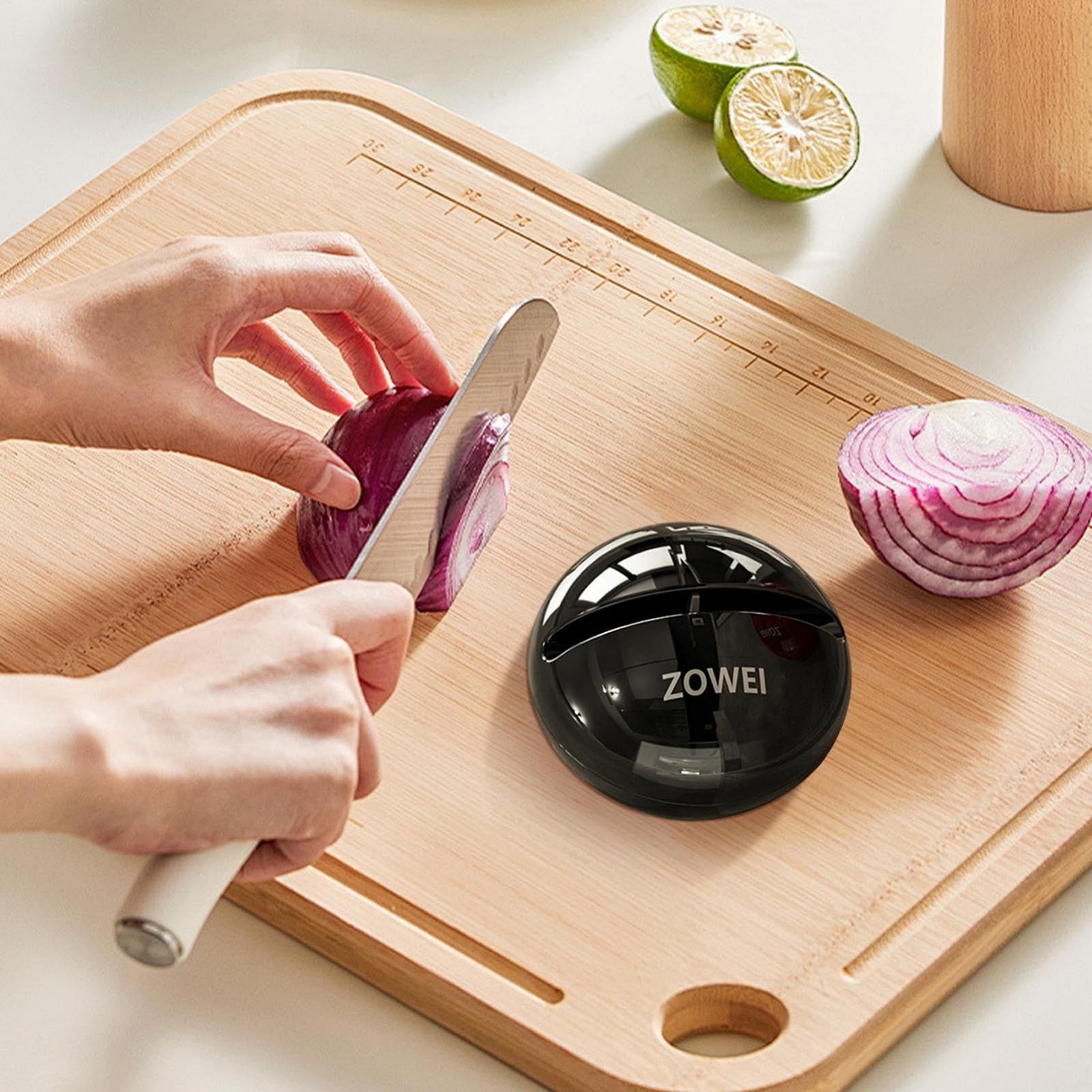 Точило для кухонних ножів та ножиць ручне на присосці нековзне чорне, фото №6