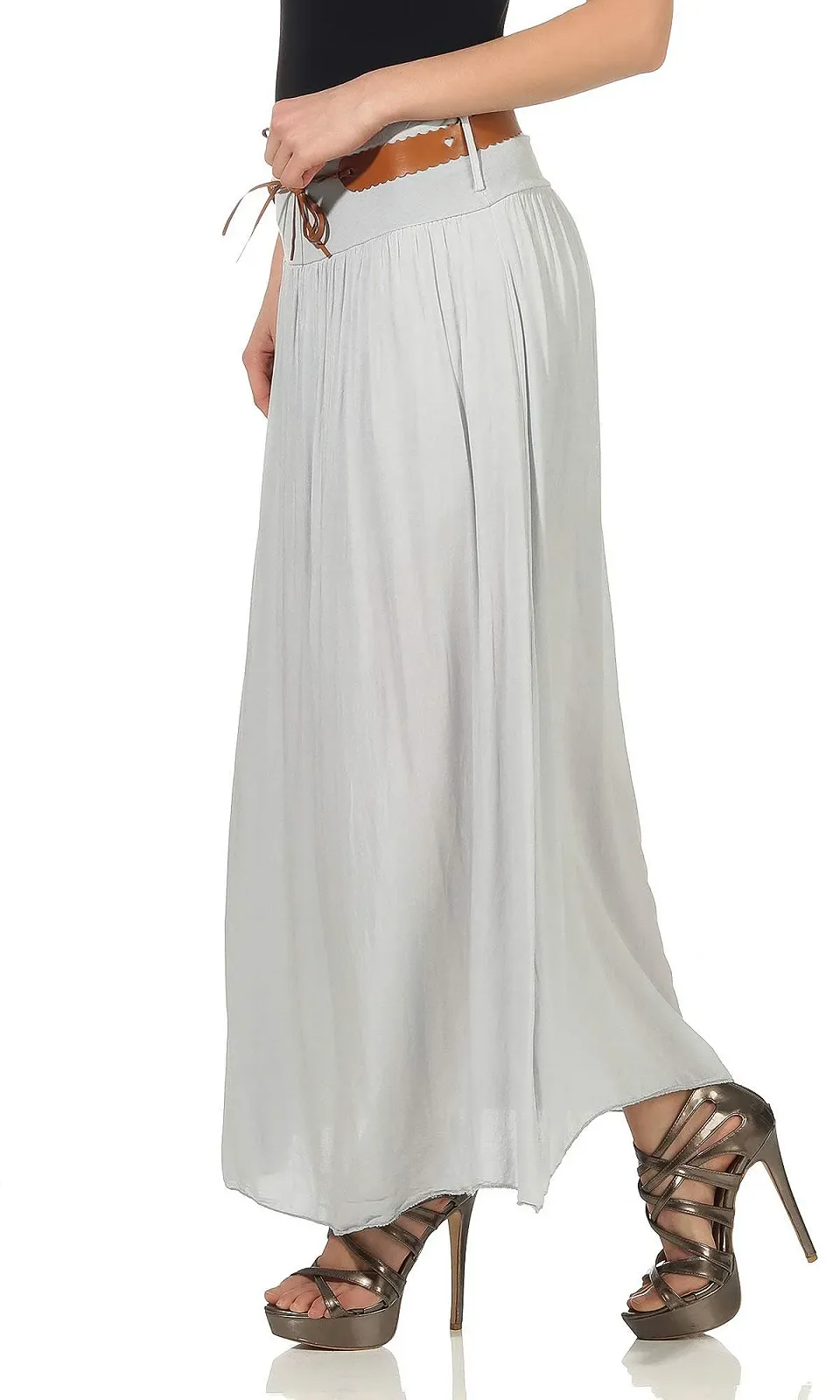 Жіноча спідниця Довга Літня Пляжна Максі Ярусна Довга 102, фото №3